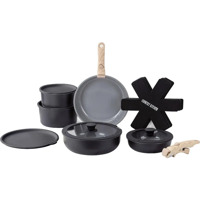 Country Kitchen Pots and Pans