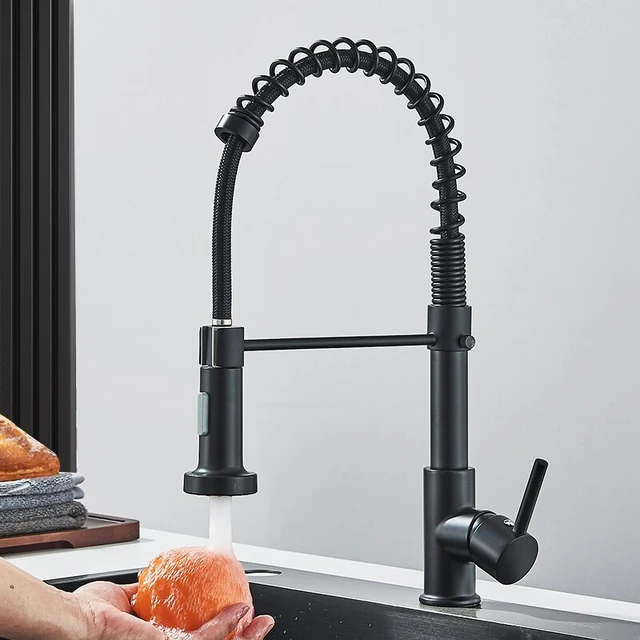 pull down kitchen faucets