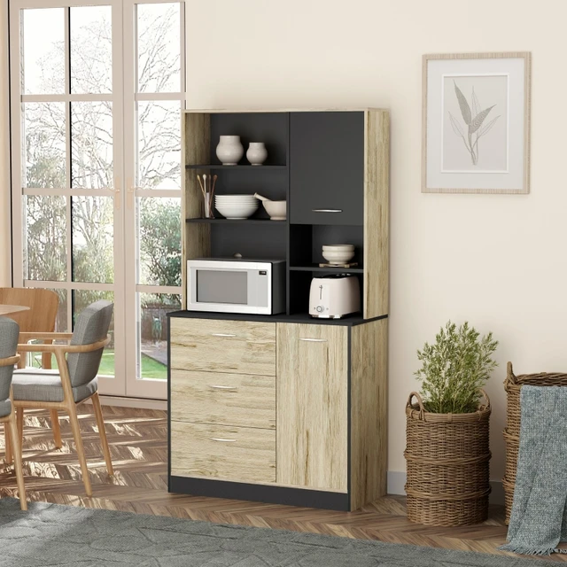 two tone kitchen cabinet