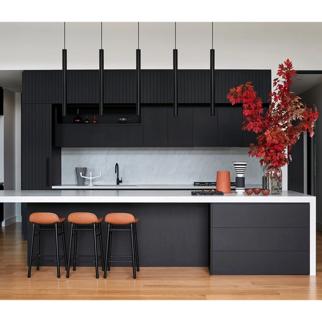 Black and White Kitchen Design