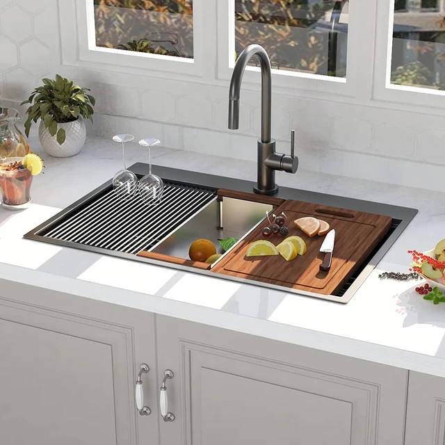 drop in stainless steel kitchen sinks