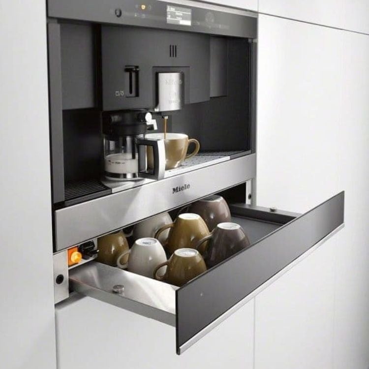 miele built in coffee machine