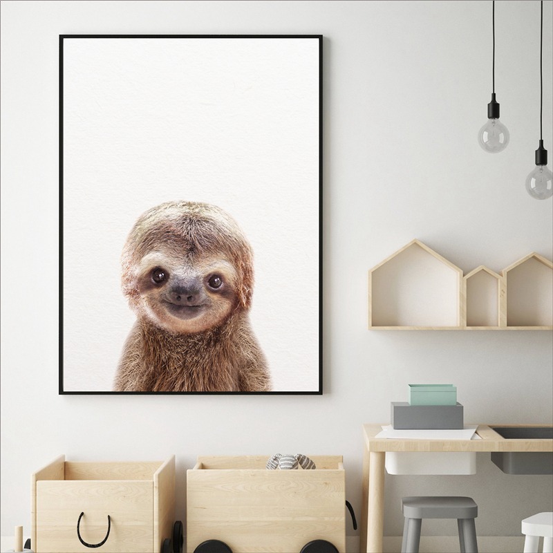 Discover the Charm of Cute Sloth Posters for Your Home Decor