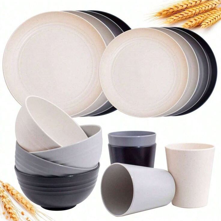 tableware set for 4