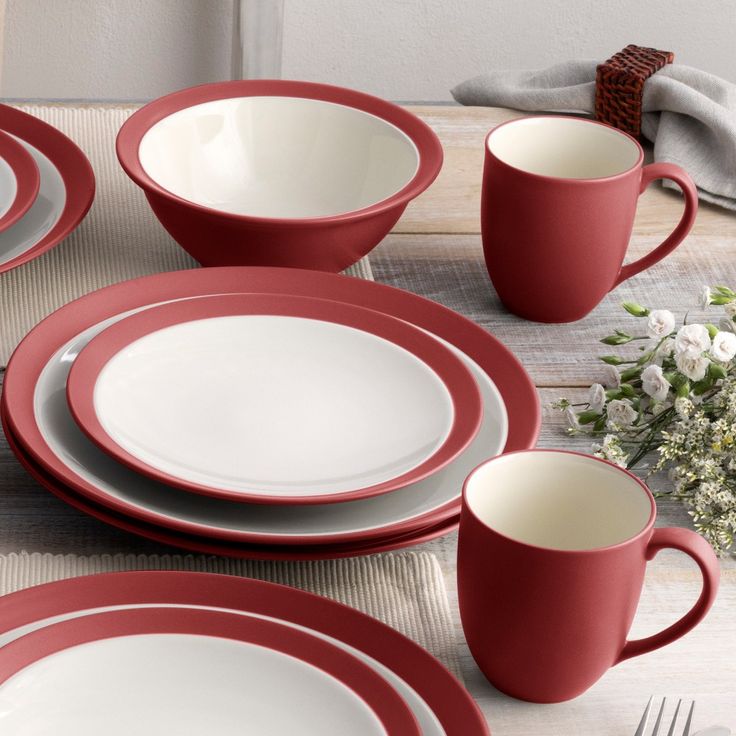 stoneware tableware sets