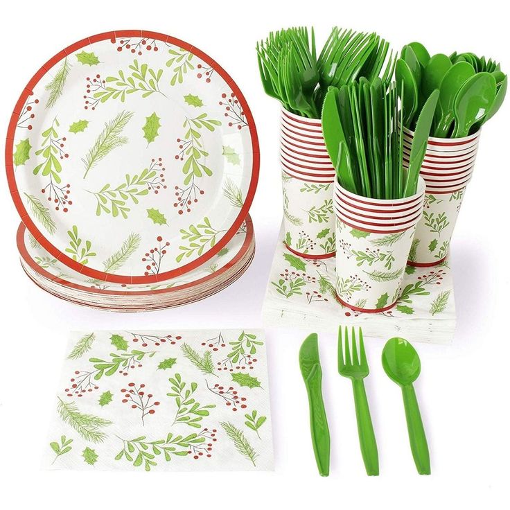 Christmas Plastic Tableware: Safe Options for Kids’ Tables