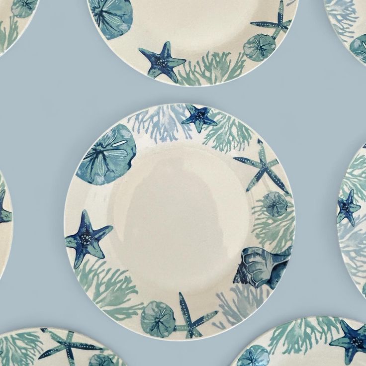 coastal tableware