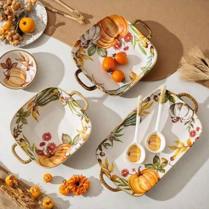 Pumpkin Tableware: Unique Designs to Brighten Your Table